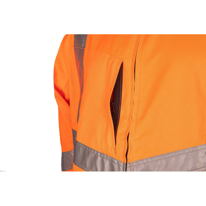 Veste débroussaillage haute visibilité EN ISO 20471 SIP