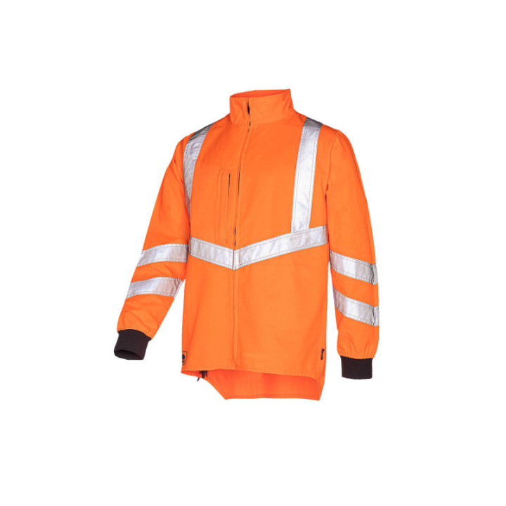 Veste débroussaillage haute visibilité EN ISO 20471 SIP