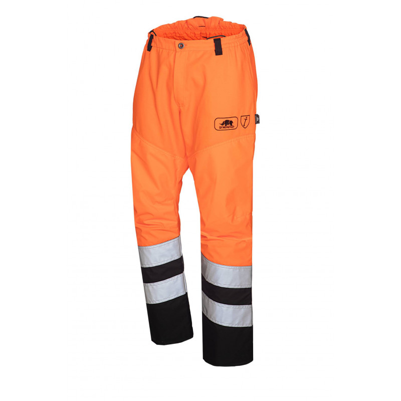 Pantalon Débroussaillage HV EN ISO 20471 Classe 2