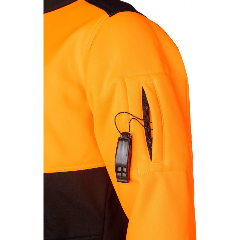 Veste softshell contre le froid