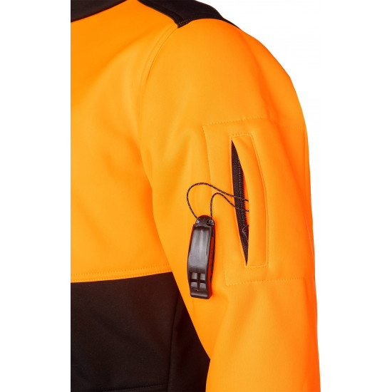 Veste softshell contre le froid