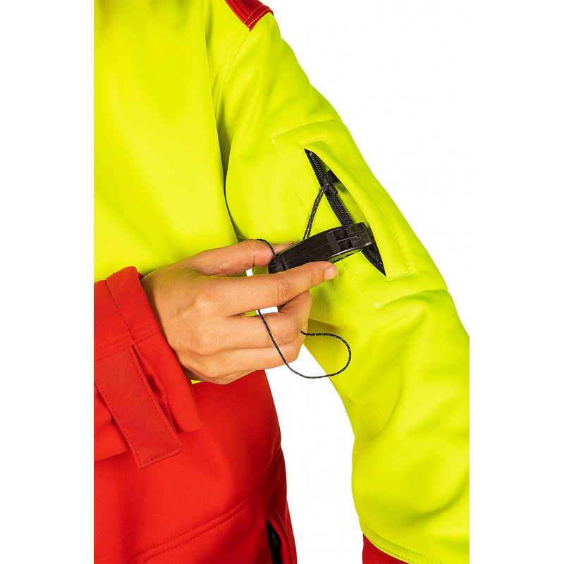 Veste softshell contre le froid