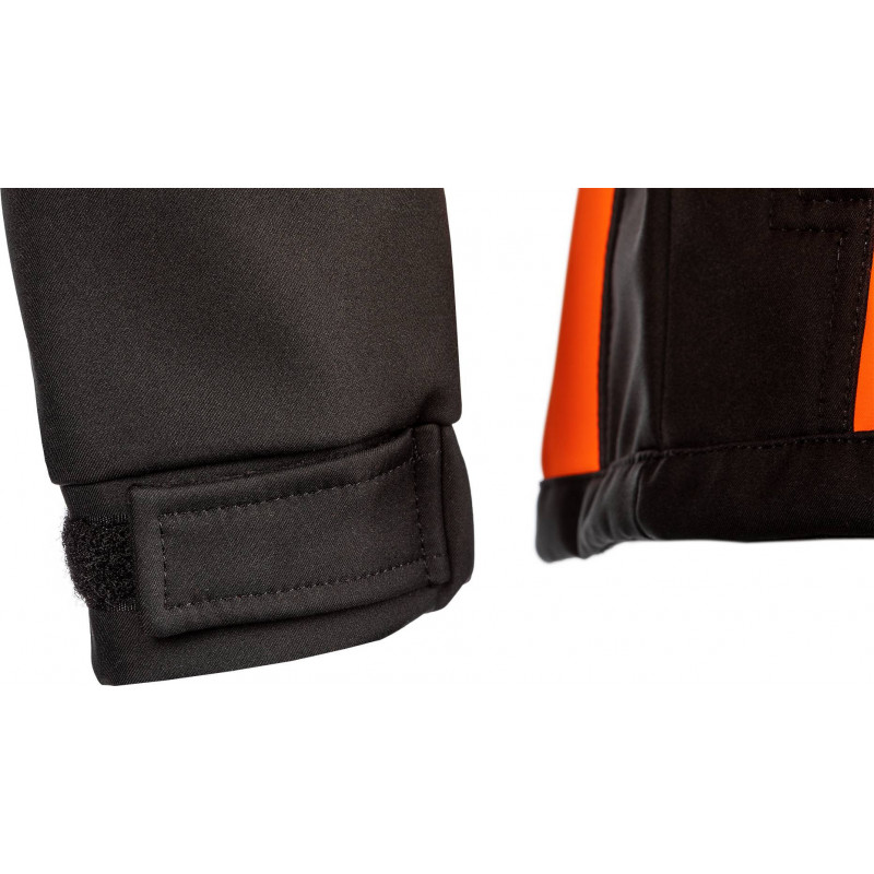 Veste softshell à manches détachables