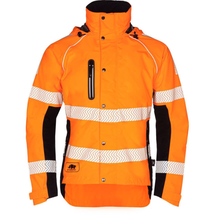 Veste de pluie haute visibilité EN ISO 20471 classe 3 SIP