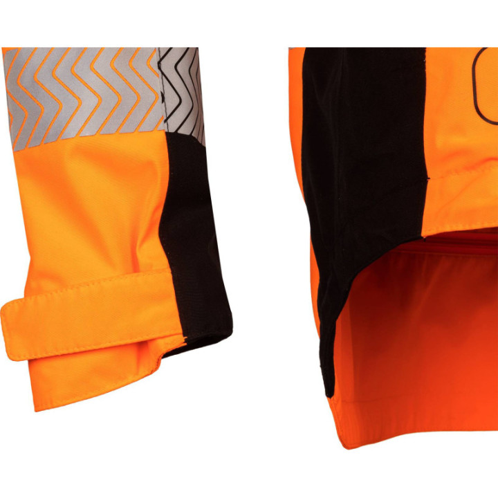 Veste de pluie haute visibilité EN ISO 20471 classe 3 SIP