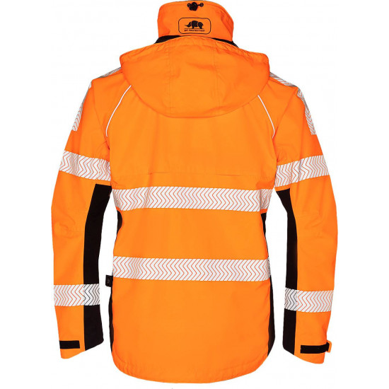 Veste de pluie EN ISO 20471 classe 3