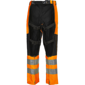 Jambières HV EN ISO 20471 classe 2 avec protection anti-coupure, classe 1 type B (2)