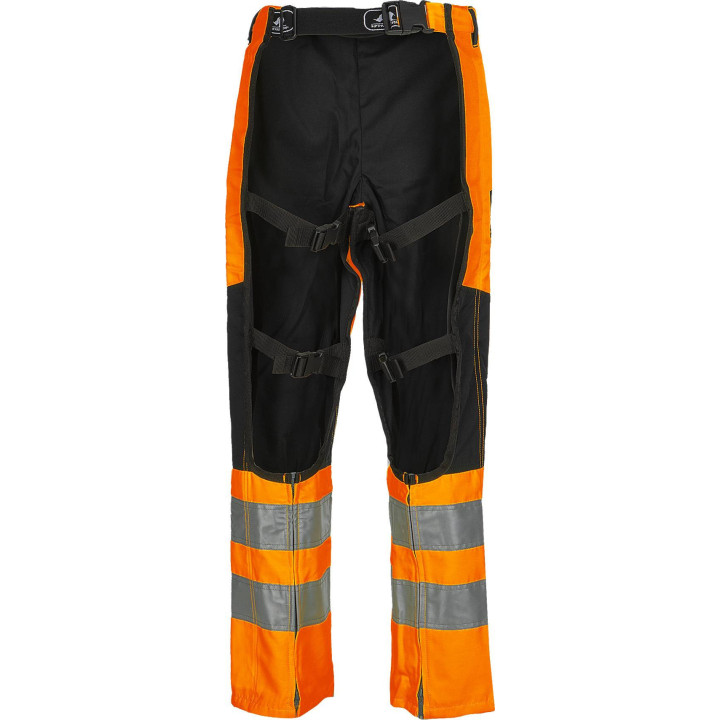 Jambières haute visibilité anti-coupure SIP pour bûcheron