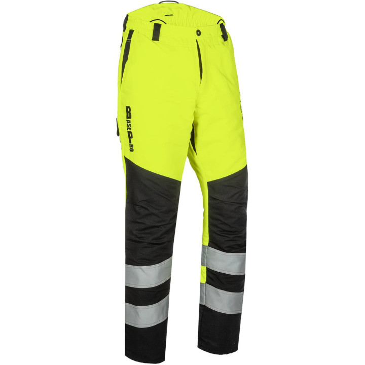 Pantalon tronçonneuse HV BasePro SIP EN 381-5 classe 3