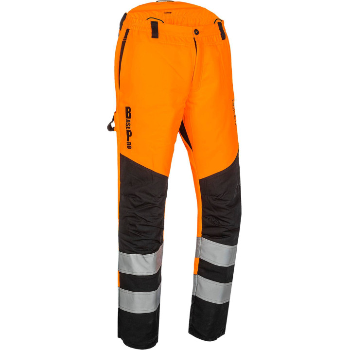 Pantalon tronçonneuse HV BasePro SIP EN 381-5 classe 3