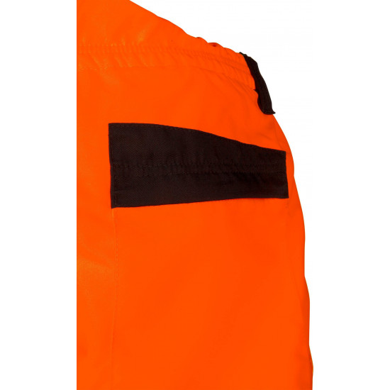 BasePro HV EN ISO 20471 class 2 Pantalon anti-coupure, EN 381-5 classe 1 type A