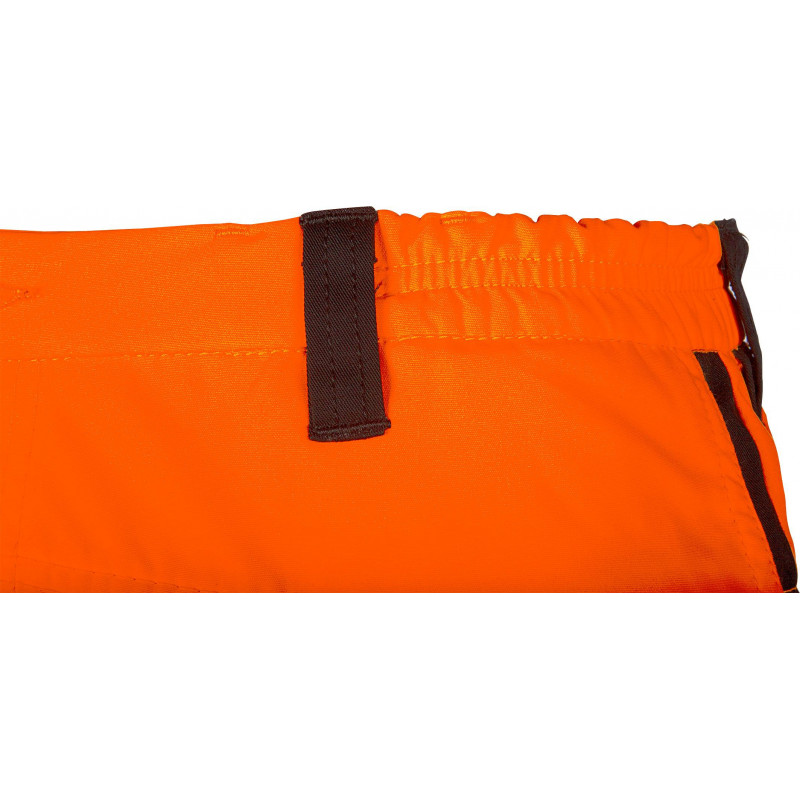 BasePro HV EN ISO 20471 class 2 Pantalon anti-coupure, EN 381-5 classe 1 type A