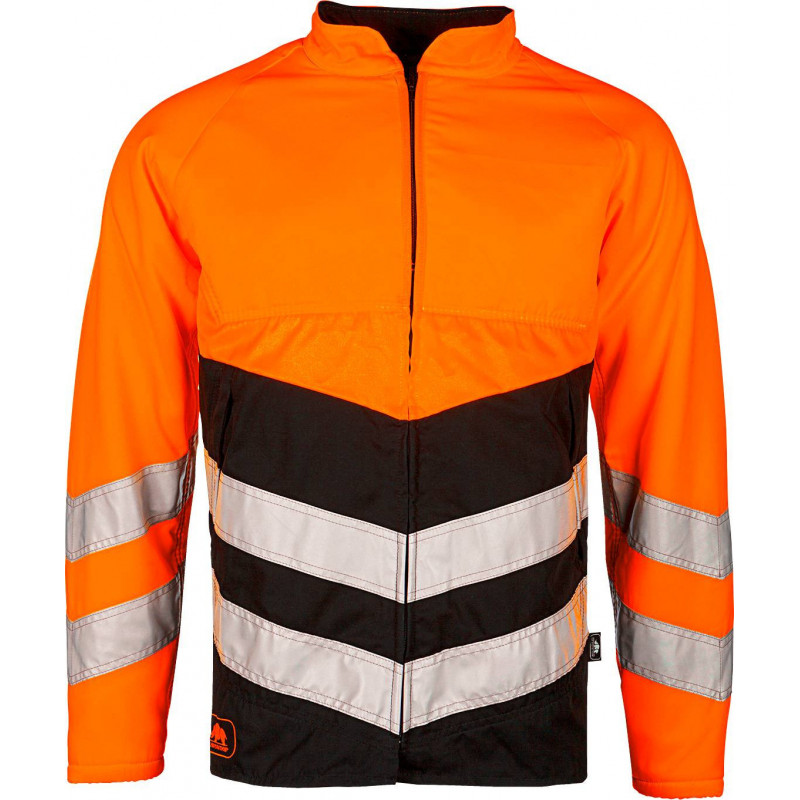 BasePro Veste HV EN ISO 20471 classe 3  anti-coupure EN 381-11 classe 1