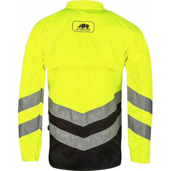 BasePro Veste HV EN ISO 20471 classe 3  anti-coupure EN 381-11 classe 1