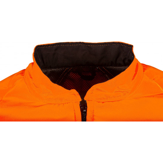 BasePro Veste HV EN ISO 20471 classe 3  anti-coupure EN 381-11 classe 1