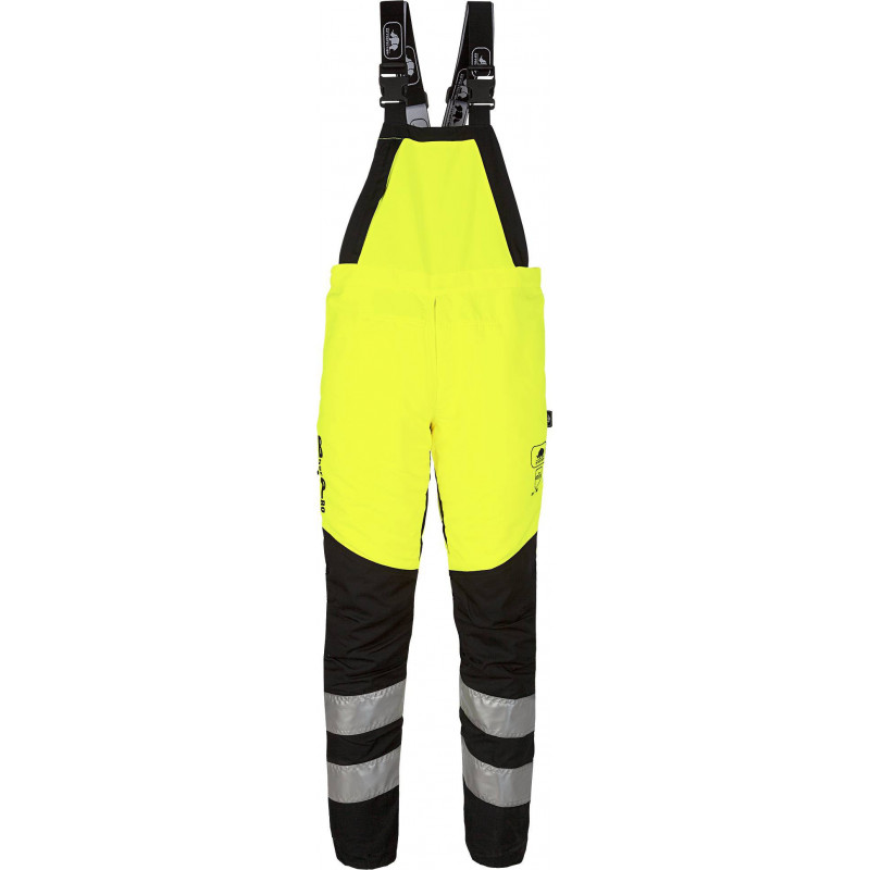 BasePro Cotte à bretelles HV EN ISO 20471 class 2 anti-coupure classe 1 type A