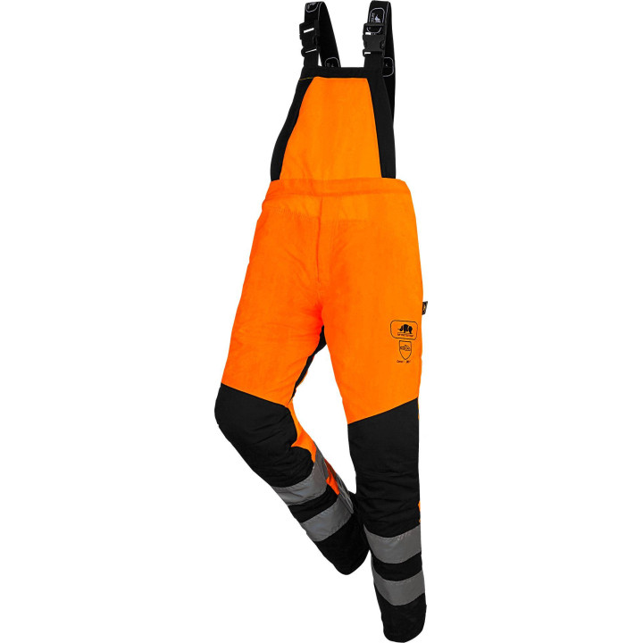 Cotte à bretelles HV anti-coupure classe 1 BasePro SIP