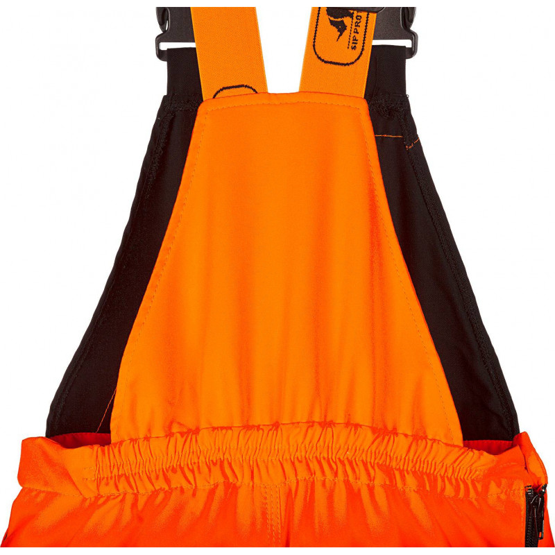 BasePro Cotte à bretelles HV EN ISO 20471 class 2 anti-coupure classe 1 type A