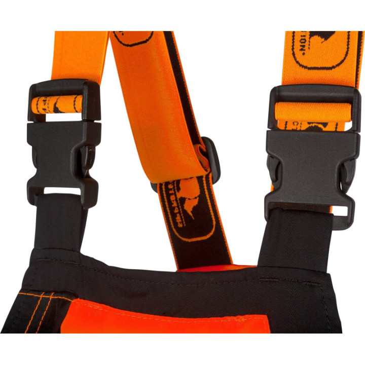 Cotte à bretelles HV anti-coupure classe 1 BasePro SIP