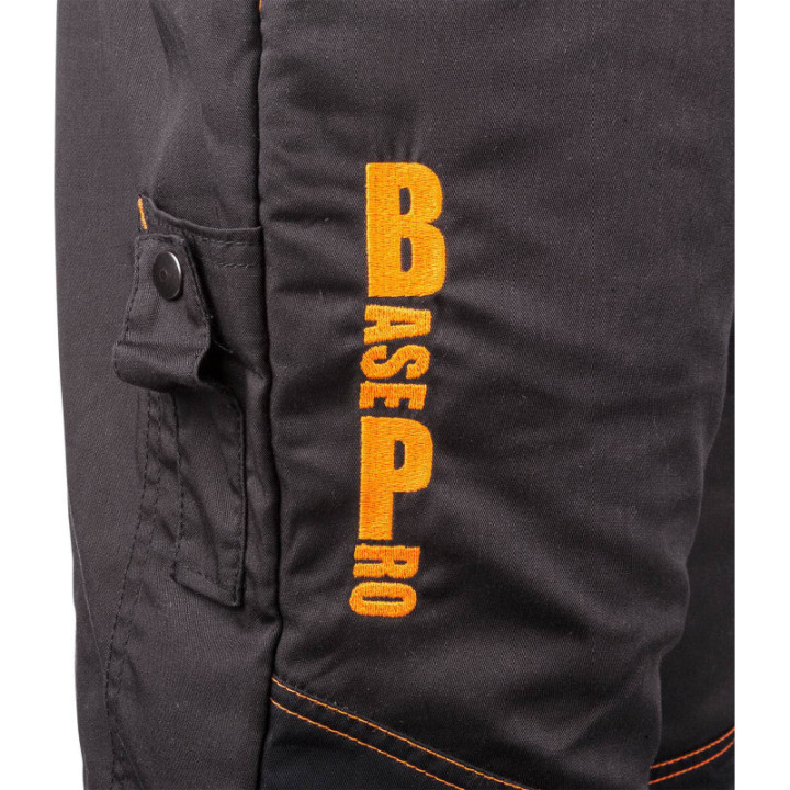 Cotte à bretelles BasePro anti-coupure classe 1 forestier