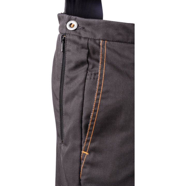 Cotte à bretelles BasePro anti-coupure classe 1 forestier