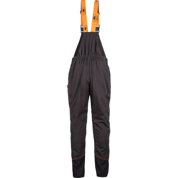 Cotte à bretelles BasePro anti-coupure classe 1 forestier