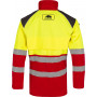 Veste de travail HV EN ISO 20471 classe 2