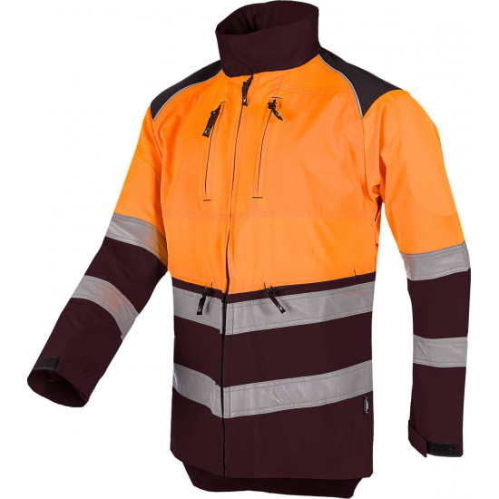 Veste de travail HV EN ISO 20471 classe 2
