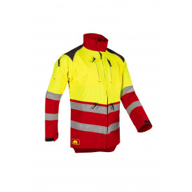 Veste de travail HV EN ISO 20471 classe 2 (2)