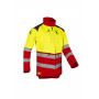 Veste de travail HV EN ISO 20471 classe 2