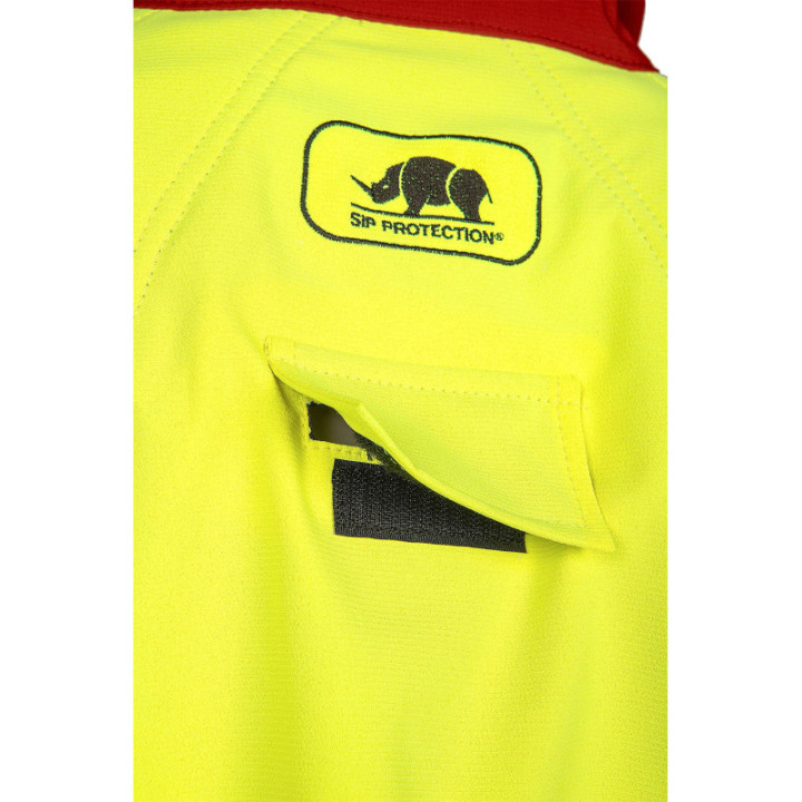 Veste anti-coupure haute visibilité SIP EN 20471 classe 2