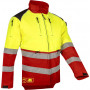 Veste anti-coupure HV EN ISO 20471 classe 2, EN 11393-6  classe 1 design B + protection ventrale