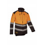 Veste anti-coupure HV EN ISO 20471 classe 2, EN 11393-6  classe 1 design B + protection ventrale