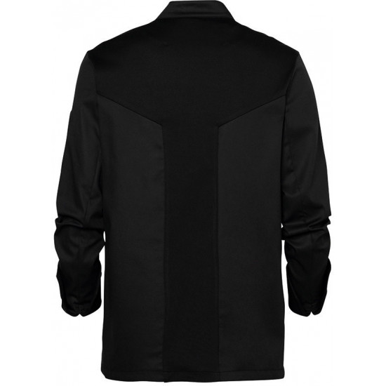 Veste de cuisine noire moderne ZEF