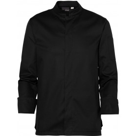 Veste de cuisine noire moderne ZEF