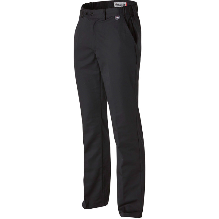 Pantalon cuisine noir unisexe MOLINEL pour cuisinier