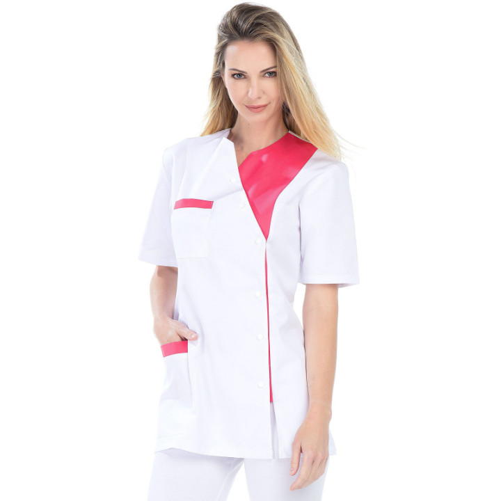Tunique femme médicale col fantaisie AGATHE REMI