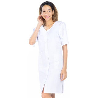 Blouse médicale femme blanche REMI AGLAE manches courtes