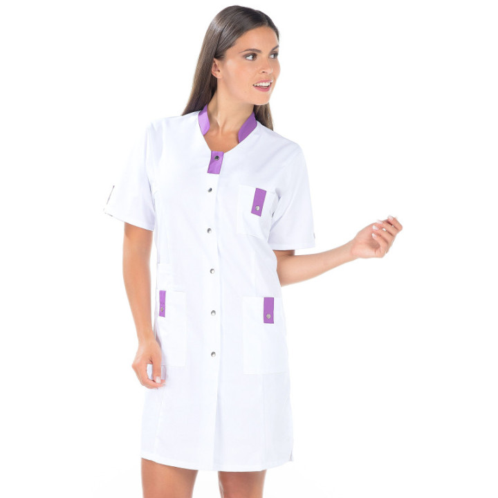 Blouse médicale femme ALEXANE manches courtes REMI