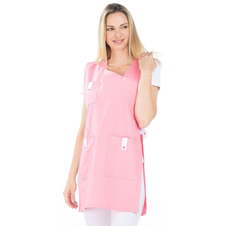Chasuble femme col décalé REMI pour métiers médicaux