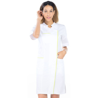 Blouses manches courtes femme médicales REMI blanches