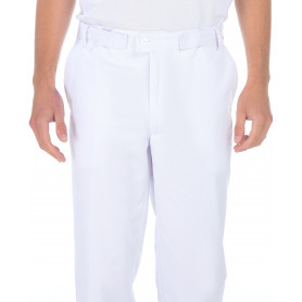 Pantalon homme en polycoton satin (2)