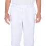 Pantalon homme en polycoton satin