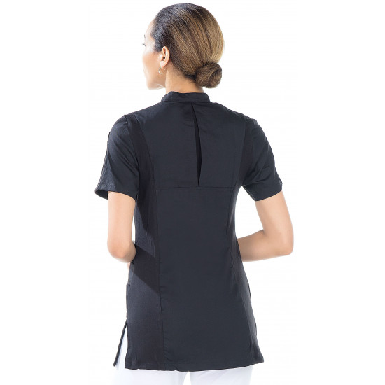 Tunique dame avec bande jersey dos et cotés