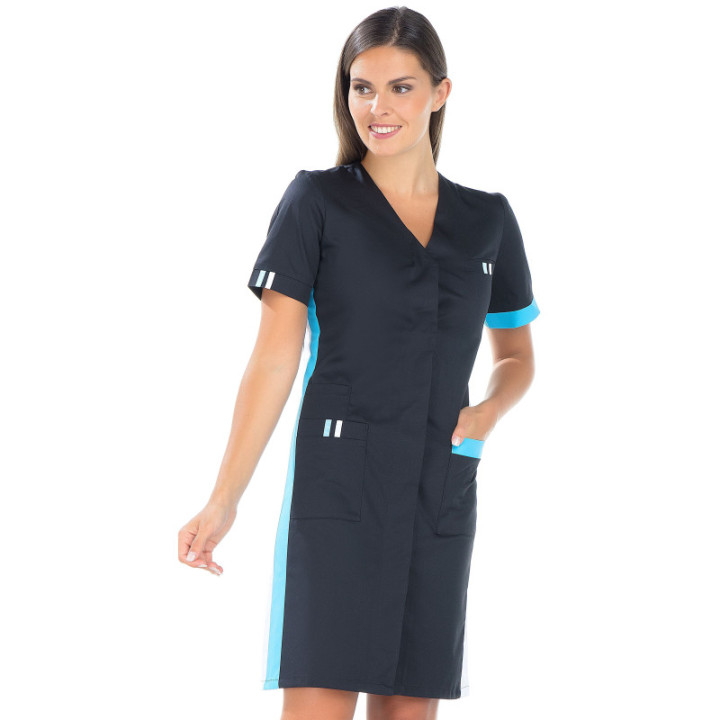 Blouse 7/8 femme médicale manches courtes REMI