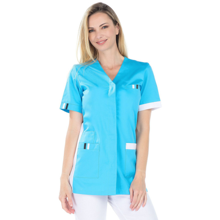 Tuniques médicales manches courtes femme AMÉLIE REMI