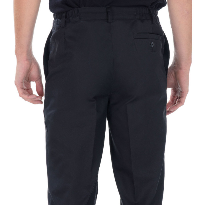 Pantalons homme REMI ROMUALD noirs pour milieu médical