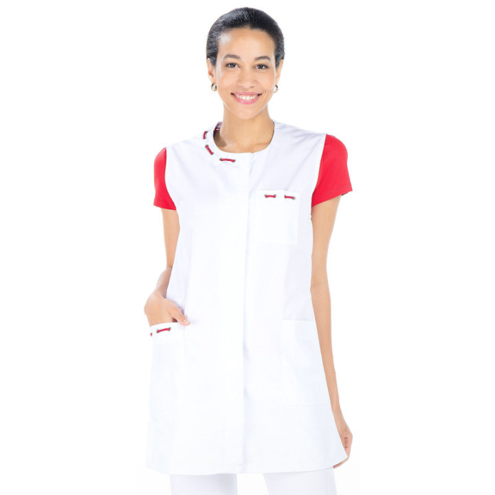 Blouse sans manche médicale femme ANNA REMI professionnelles