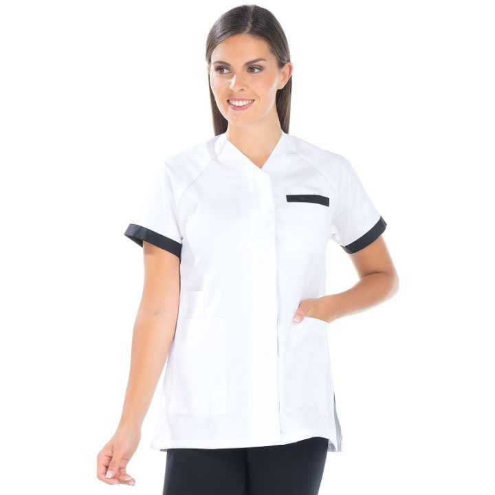 Tunique manches courtes raglan femme médical REMI