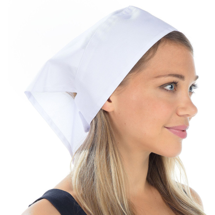 Coiffe de travail blanche REMI agroalimentaire cuisine